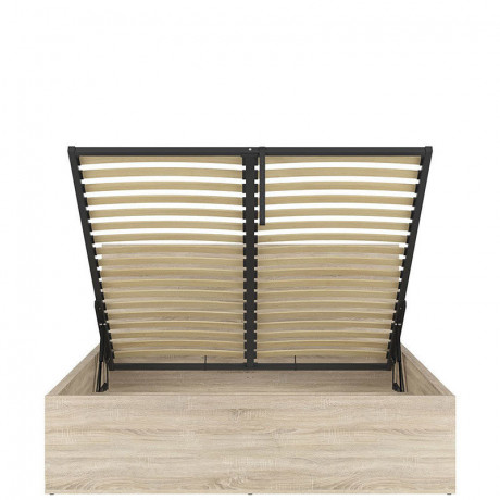 LOZ/160/B TETRIX BRW Bed 160 with a Lifting Mechanism