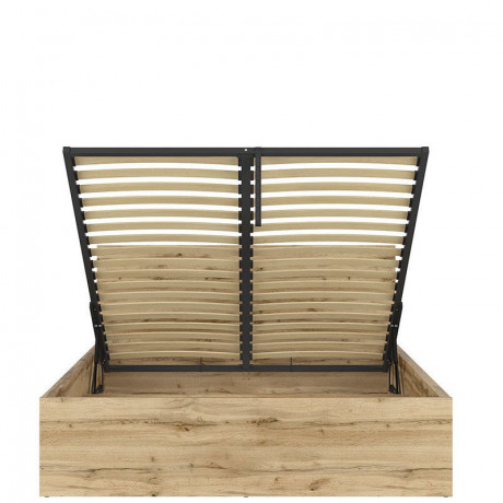 LOZ/160/B TETRIX BRW Bed 160 with a Lifting Mechanism