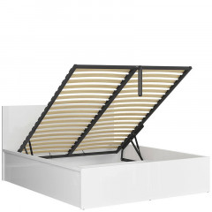LOZ/160/B TETRIX BRW Bed 160 with a Lifting Mechanism