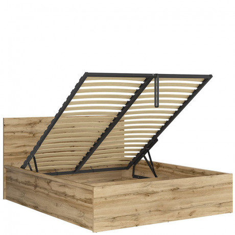 LOZ/160/B TETRIX BRW Bed 160 with a Lifting Mechanism