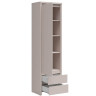 REG1D2S KASPIAN BRW (cashmere) Tall Cabinet