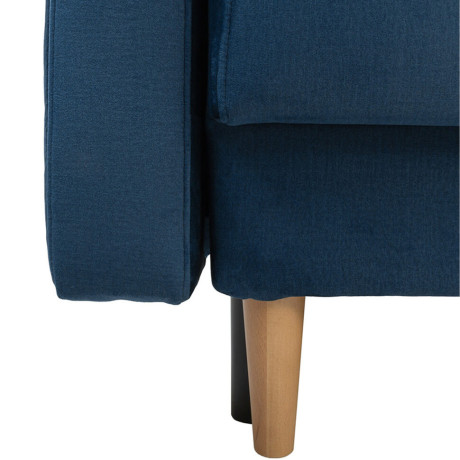 TORENT LUX 3DL BRW 3 Seater Sofa Bed Navy