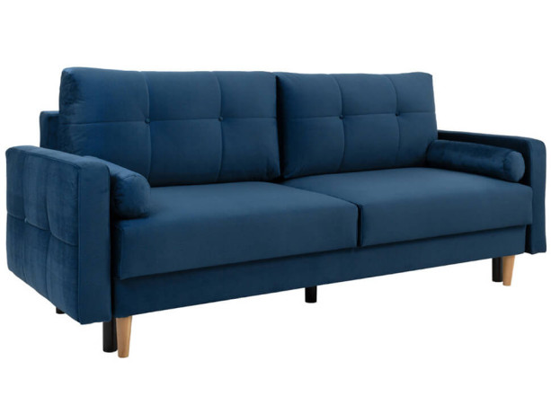 TORENT LUX 3DL BRW 3 Seater Sofa Bed Navy