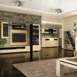 ROSSANO Living Room Furniture Set 2 MEBIN