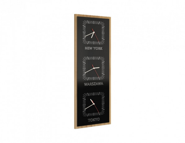 SMART Vertical Triple Clock MEBIN