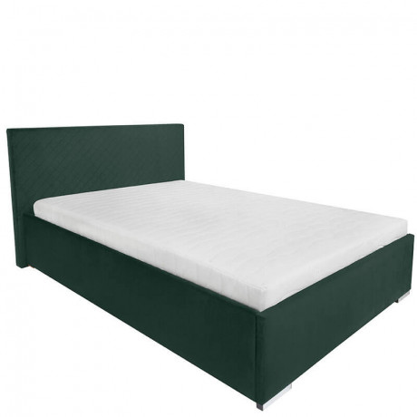 SYNTIA III BRW Upholstered Double Bed 140 Green
