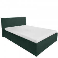 SYNTIA III BRW Upholstered Double Bed 140 Green