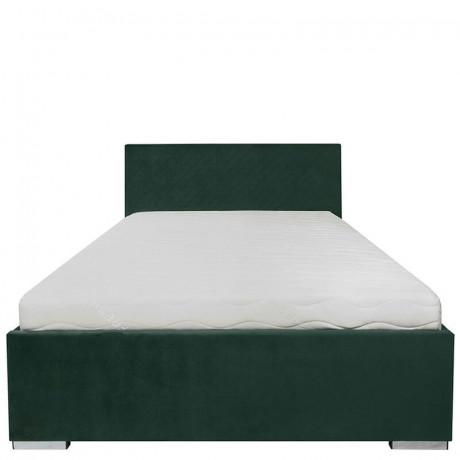 SYNTIA III BRW Upholstered Double Bed 140 Green