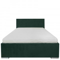 SYNTIA III BRW Upholstered Double Bed 140 Green