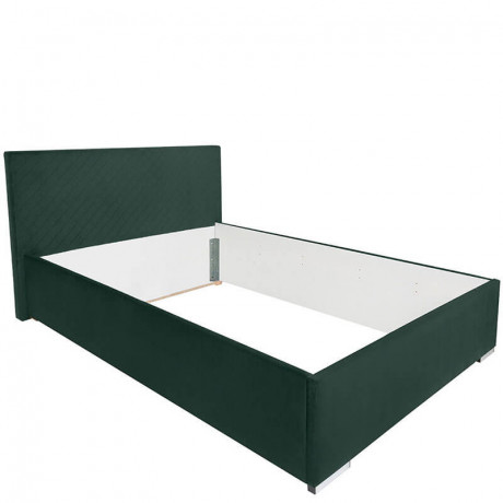 SYNTIA III BRW Upholstered Double Bed 140 Green