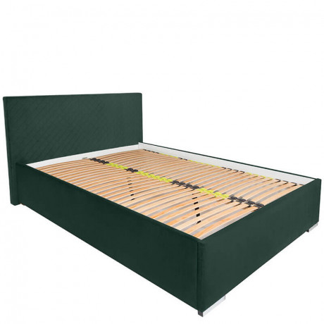SYNTIA III BRW Upholstered Double Bed 140 Green