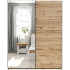 SZF/153/M TETRIX BRW Sliding Door Wardrobe