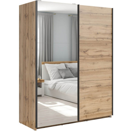 SZF/153/M TETRIX BRW Sliding Door Wardrobe