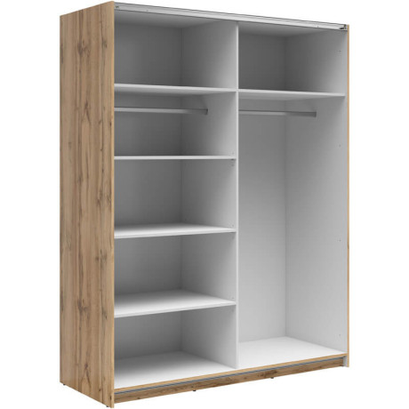 SZF/153/M TETRIX BRW Sliding Door Wardrobe