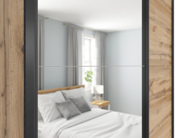 SZF/153/M TETRIX BRW Sliding Door Wardrobe