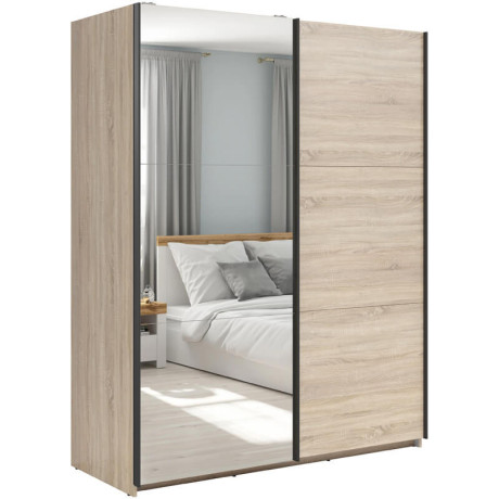 SZF/153/M TETRIX BRW Sliding Door Wardrobe
