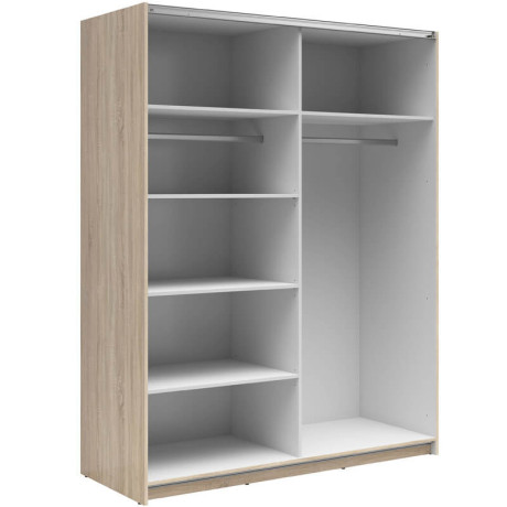 SZF/153/M TETRIX BRW Sliding Door Wardrobe