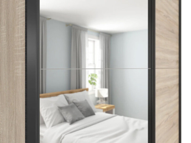 SZF/153/M TETRIX BRW Sliding Door Wardrobe