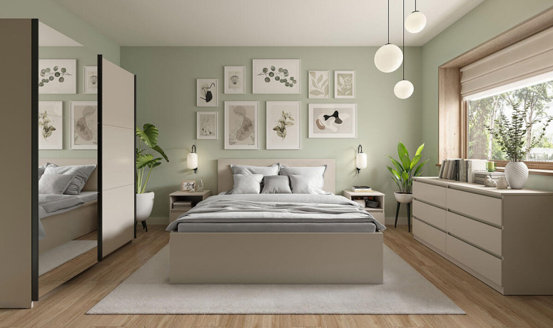 SZF/153/M TETRIX BRW Sliding Door Wardrobe