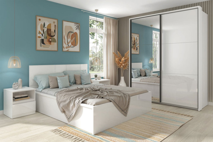 SZF/153/M TETRIX BRW Sliding Door Wardrobe