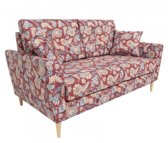 MAXIME 2S BRW 2 Seater Sofa Print Orient