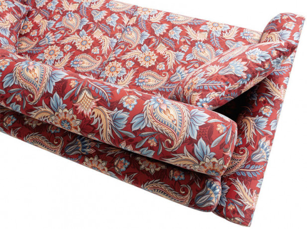 MAXIME 2S BRW 2 Seater Sofa Print Orient