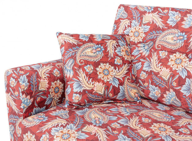 MAXIME 2S BRW 2 Seater Sofa Print Orient