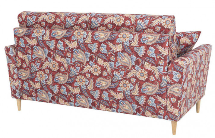 MAXIME 2S BRW 2 Seater Sofa Print Orient