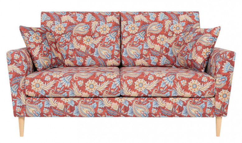 MAXIME 2S BRW 2 Seater Sofa Print Orient