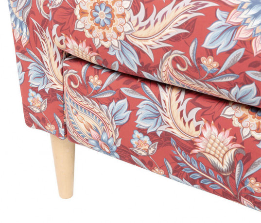 MAXIME 2S BRW 2 Seater Sofa Print Orient