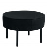 LAFU H BRW Pouf Black