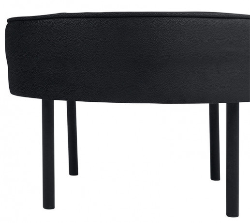 LAFU H BRW Pouf Black