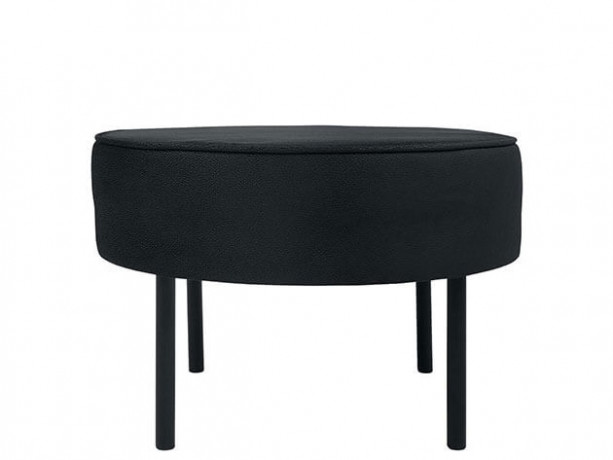 LAFU H BRW Pouf Black