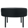 LAFU H BRW Pouf Black