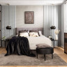 LAFU H BRW Pouf Black