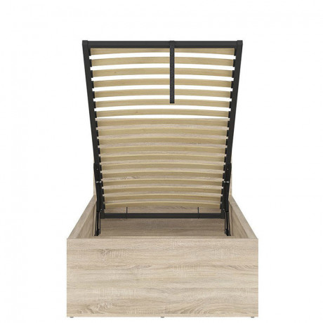 LOZ/90/B TETRIX BRW Bed 90 with a Lifting Mechanism