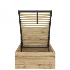 LOZ/90/B TETRIX BRW Bed 90 with a Lifting Mechanism