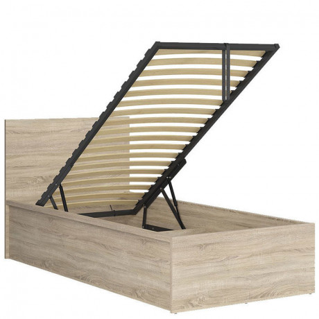 LOZ/90/B TETRIX BRW Bed 90 with a Lifting Mechanism