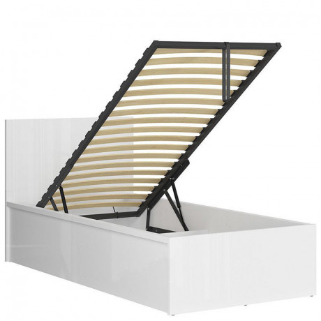 LOZ/90/B TETRIX BRW Bed 90 with a Lifting Mechanism