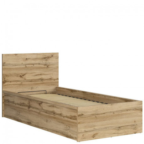 LOZ/90/B TETRIX BRW Bed 90 with a Lifting Mechanism