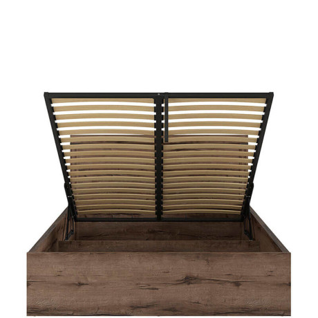 LOZ/160/B BALIN BRW King Size Lift Up Storage Bed