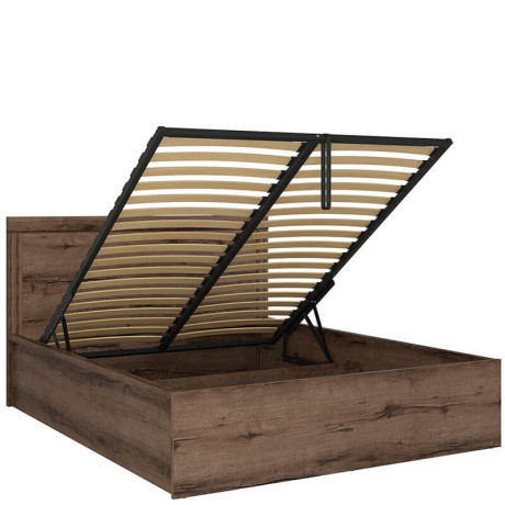 LOZ/160/B BALIN BRW King Size Lift Up Storage Bed