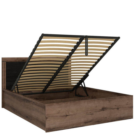 LOZ/160/B BALIN BRW King Size Lift Up Storage Bed