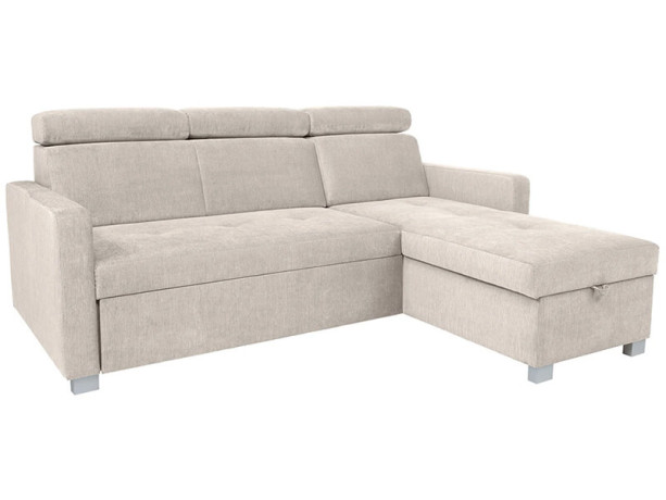 BRICO 2F BRW Corner Sofa Bed Beige