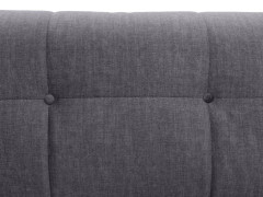 TORENT LUX 3DL BRW 3 Seater Sofa Bed Grey