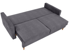 TORENT LUX 3DL BRW 3 Seater Sofa Bed Grey