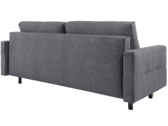 TORENT LUX 3DL BRW 3 Seater Sofa Bed Grey