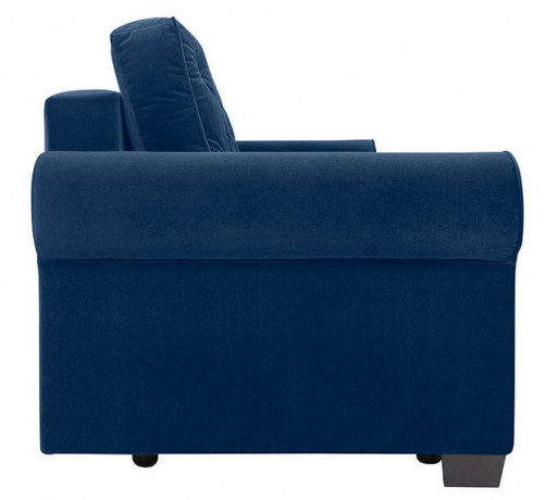 ARLES LUX 3DL BRW 3 Seater Sofa Bed Blue