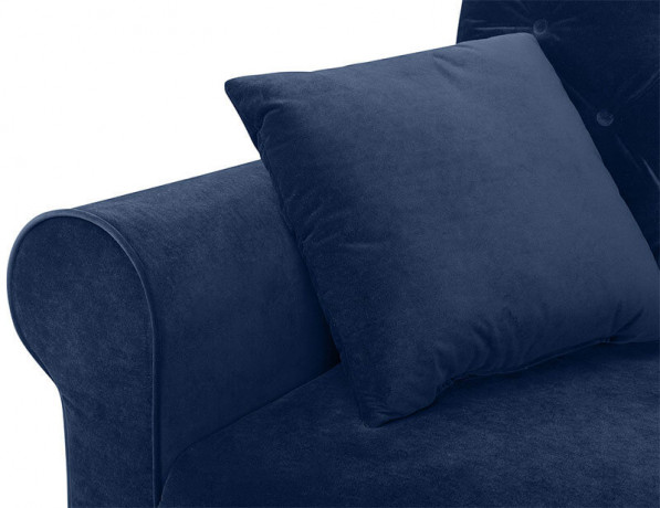 ARLES LUX 3DL BRW 3 Seater Sofa Bed Blue