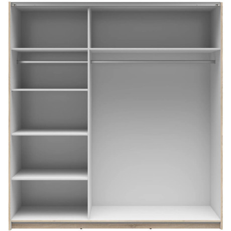 SZF/183 TETRIX BRW Sliding Door Wardrobe